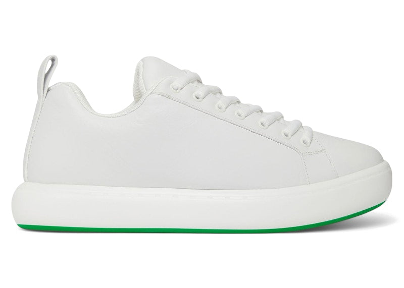 Bottega Veneta Pillow Leather Low-Top Optic White Parakeet (Women's)