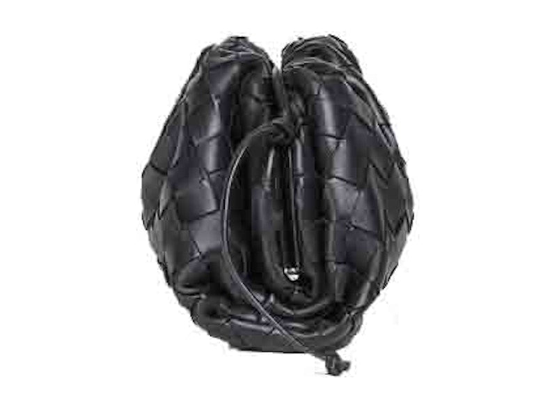 Bottega Veneta Pouch Mini Intrecciato Black