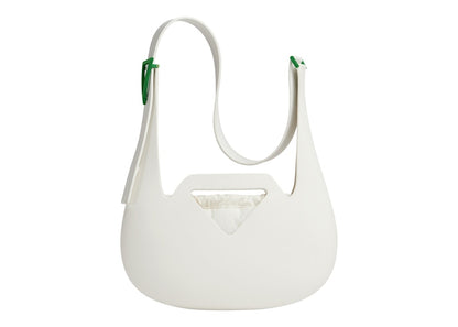 Bottega Veneta Punch Recyclable Rubber White/Parakeet
