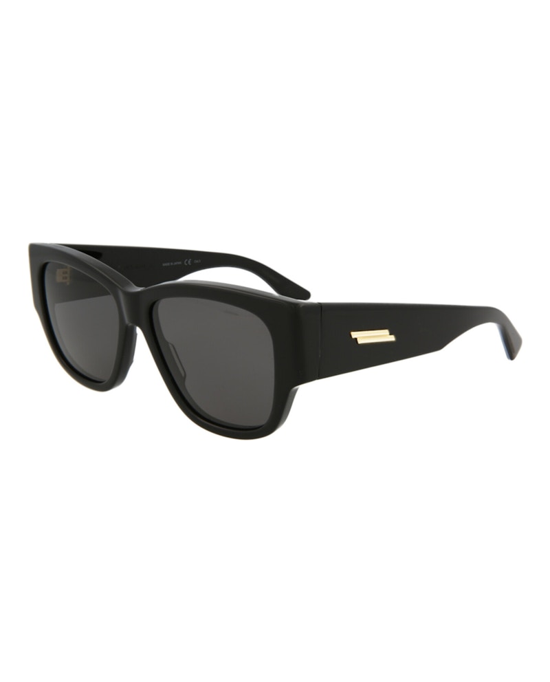 Bottega Veneta Rectangle Sunglasses Havana/Havana/Grey (BV1026S-30008355-001)