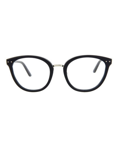 Bottega Veneta Round-Frame Acetate Optical Frames Blue Blue Transparent (BV0195O-30003002-003)