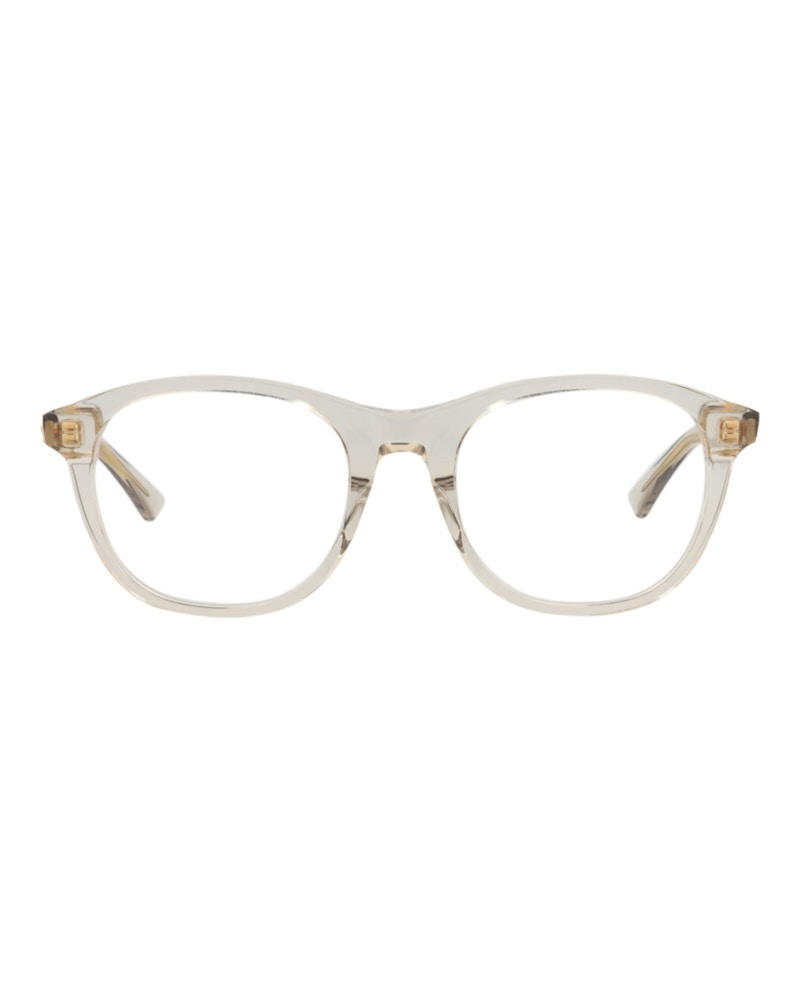 Bottega Veneta Round-Frame Acetate Optical Frames Brown Brown Transparent (BV1130OA-30011547-003)