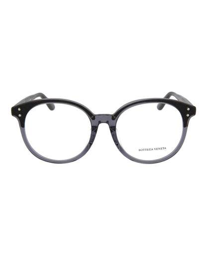 Bottega Veneta Round-Frame Acetate Optical Glasses Optical Frames Grey Grey Transparent (BV0176OA-30002496-001)