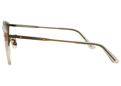 Bottega Veneta Round-Frame Acetate Sunglasses Bronze/Transparent (BV0144O-30001689-003)