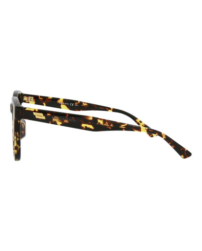 Bottega Veneta Round-Frame Acetate Sunglasses Havana Havana Brown (BV1080SK-30009237-002)