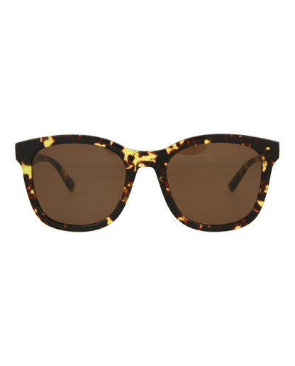 Bottega Veneta Round-Frame Acetate Sunglasses Havana Havana Brown (BV1080SK-30009237-002)