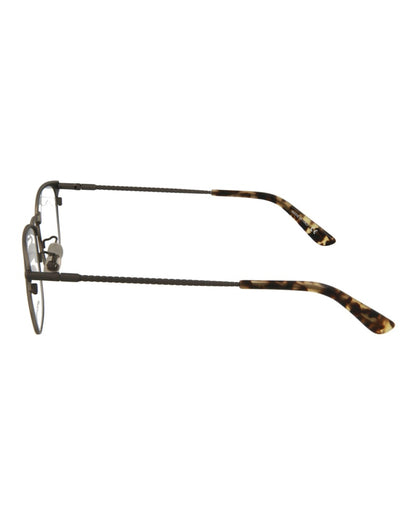 Bottega Veneta Round-Frame Metal Optical Frames Silver Ruthenium Transparent (BV0186O-30002485-003)