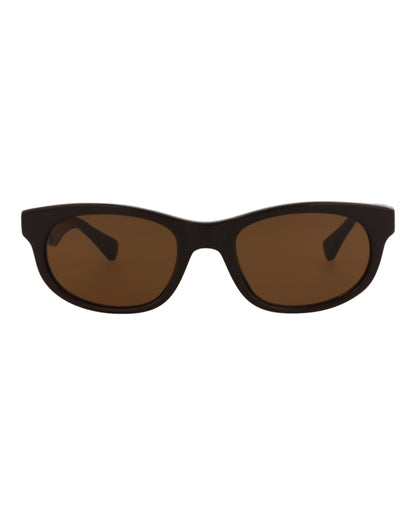 Bottega Veneta Round Oval Sunglasses Brown/Brown/Brown (BV1145S-30013141-003)