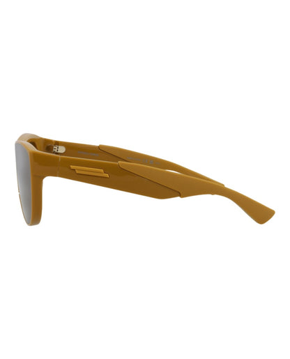 Bottega Veneta Round Oval Sunglasses Yellow/Yellow/Brown (BV1234S-30014284-003)
