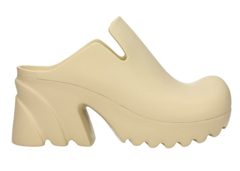 Bottega Veneta Rubber Flash Mules Beige (Women's)