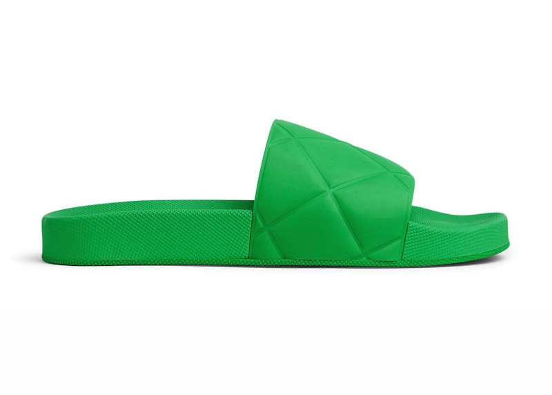 Bottega Veneta Rubber Slide Green (Women's)