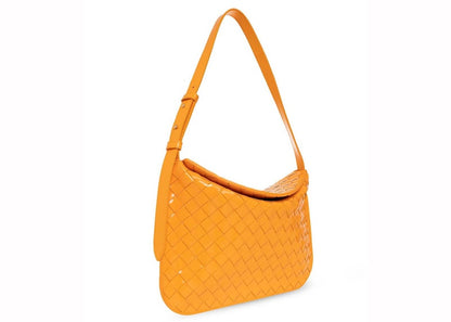 Bottega Veneta Small Flap Shoulder Bag Orange