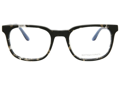 Bottega Veneta Square- Acetate Optical Frames Havana/Blue/Transparent (BV0026O-30000272-002)