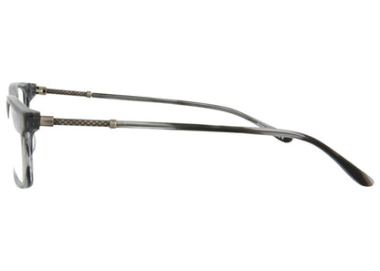 Bottega Veneta Square- Acetate Optical Frames Havana/Silver/Transparent (BV0135OA-30001678-003)