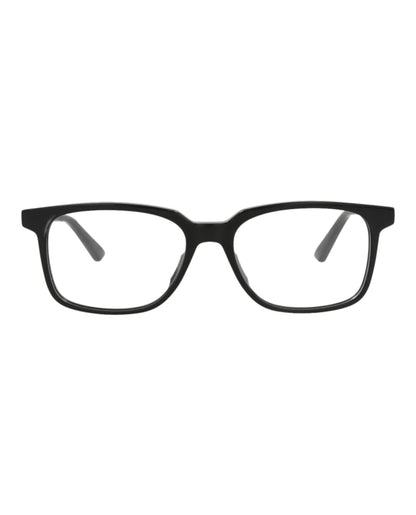 Bottega Veneta Square-Frame Acetate Optical Frames Black Black Transparent (BV1024O-30008301-001)