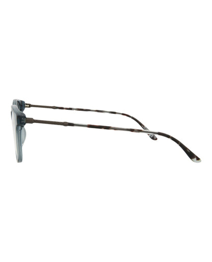 Bottega Veneta Square-Frame Acetate Optical Frames Grey Ruthenium Transparent (BV0136OA-30001680-005)