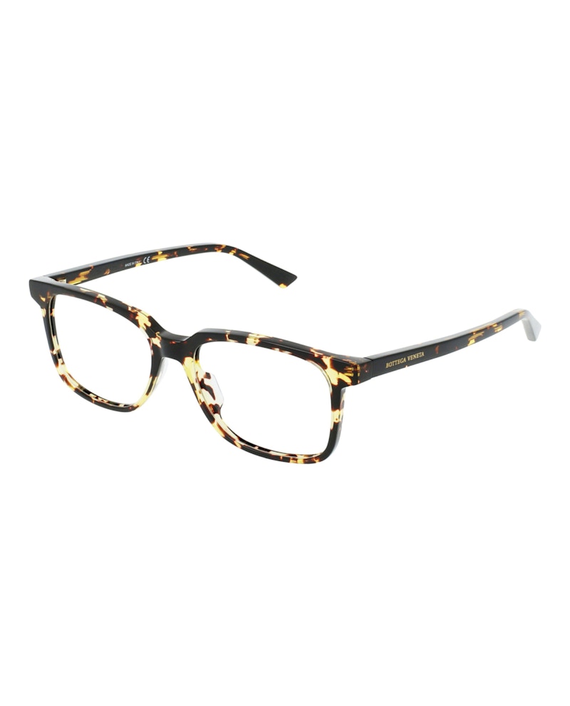 Bottega Veneta Square-Frame Acetate Optical Frames Havana Havana Transparent (BV1024O-30008301-002)