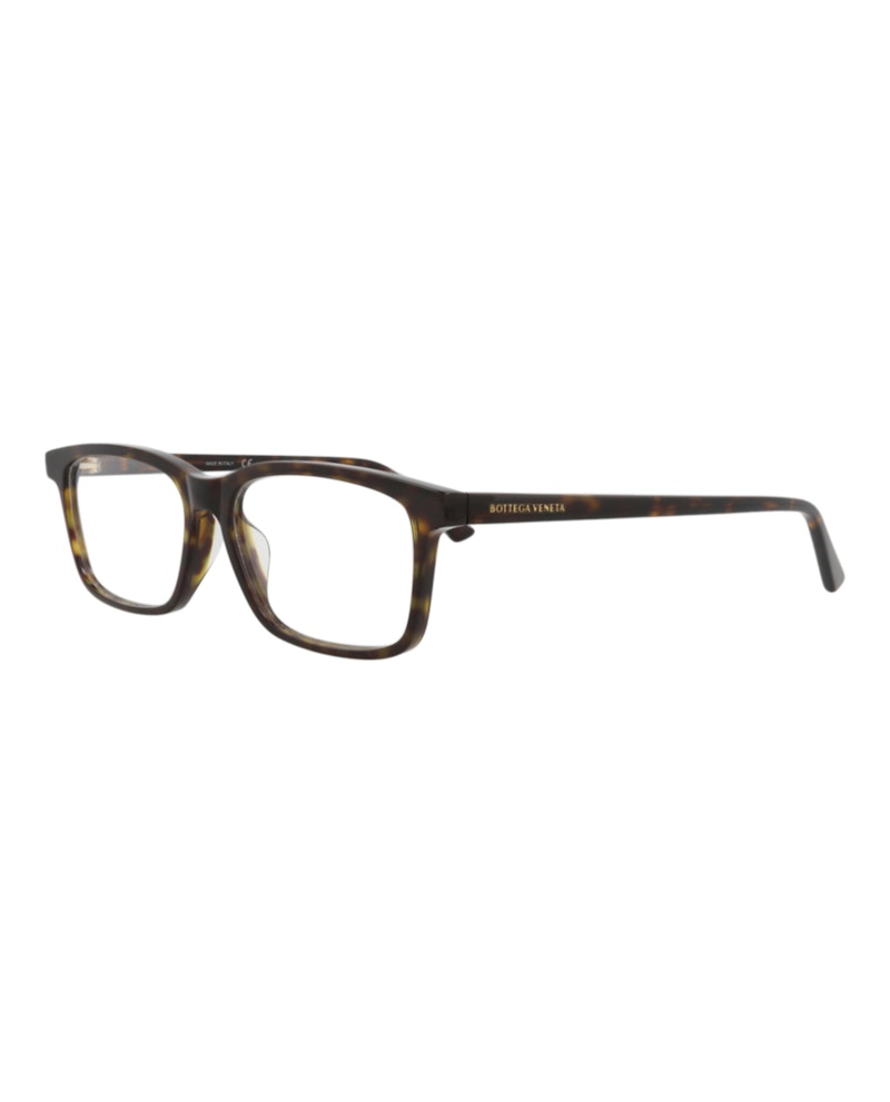 Bottega Veneta Square-Frame Acetate Optical Frames Havana Havana Transparent (BV1029OA-30008499-006)