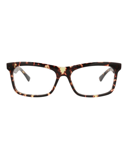 Bottega Veneta Square-Frame Acetate Optical Frames Havana Havana Transparent (BV1063O-30009034-002)