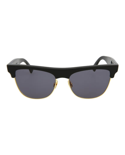 Bottega Veneta Square-Frame Acetate Sunglasses Blue Blue Light Blue (BV1003S-30007850-001)