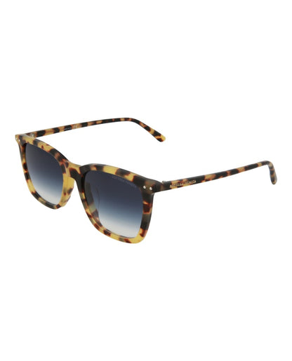 Bottega Veneta Square-Frame Acetate Sunglasses Havana Havana Blue (BV0251SA-30007260-005)