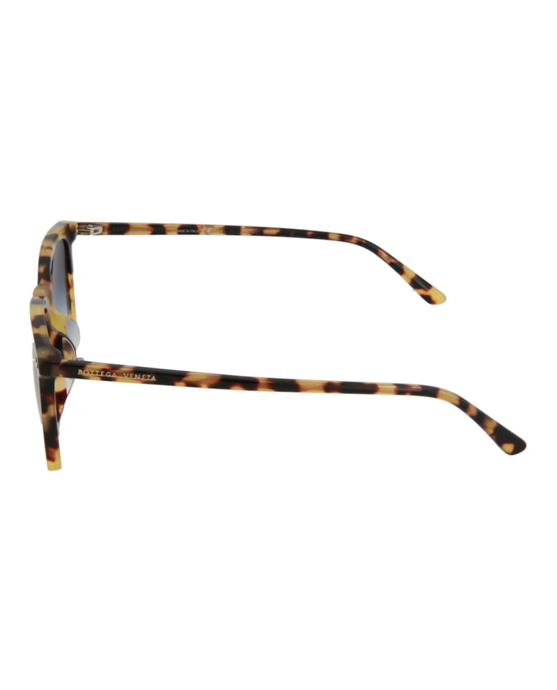 Bottega Veneta Square-Frame Acetate Sunglasses Havana Havana Blue (BV0251SA-30007260-005)