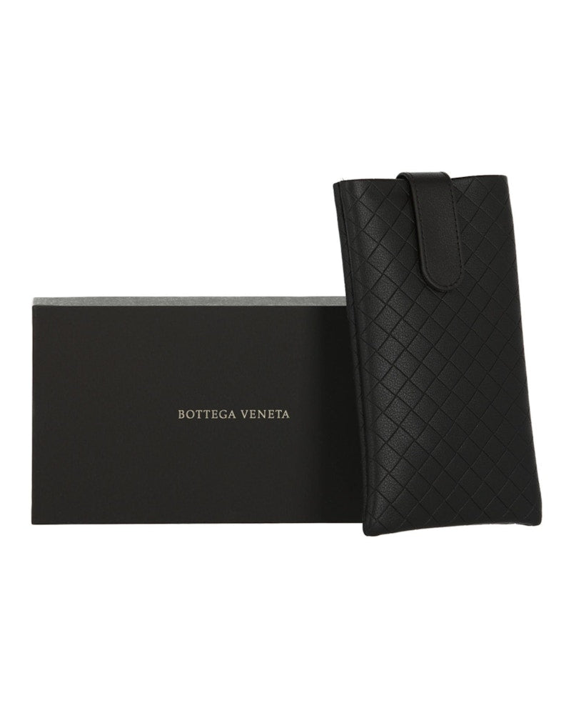 Bottega Veneta Square-Frame Acetate Sunglasses Havana Havana Blue (BV0251SA-30007260-005)