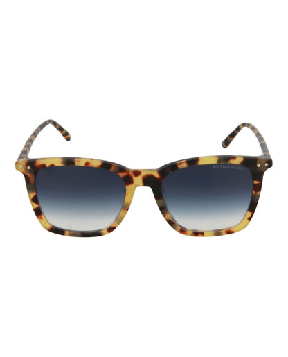 Bottega Veneta Square-Frame Acetate Sunglasses Havana Havana Blue (BV0251SA-30007260-005)