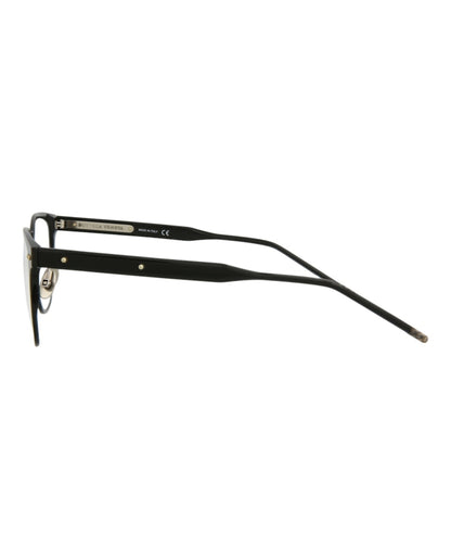 Bottega Veneta Square-Frame Alluminium Optical Frames Black Black Transparent (BV0181O-30002477-001)