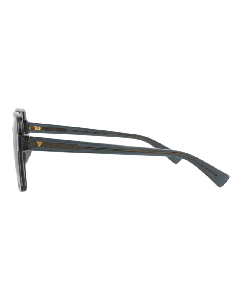 Bottega Veneta Square-Frame Recycled Acetate Sunglasses Grey Grey Red (BV1317SK-30015711-003)
