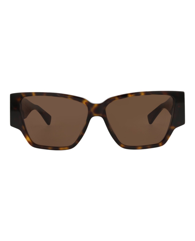 Bottega Veneta Square-Frame Recycled Acetate Sunglasses Havana Havana Brown (BV1285S-30015216-002)