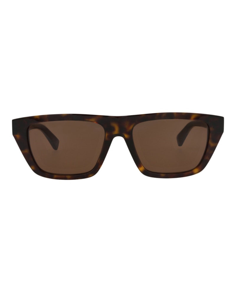 Bottega Veneta Square-Frame Recycled Acetate Sunglasses Havana Havana Brown (BV1291S-30015222-002)