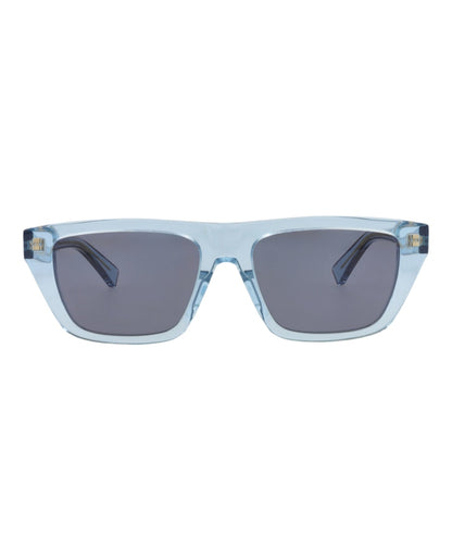 Bottega Veneta Square-Frame Recycled Acetate Sunglasses Light Blue Light Blue Blue (BV1291S-30015222-003)