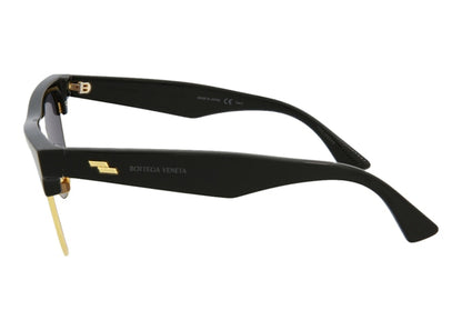 Bottega Veneta Square Sunglasses Black/Grey (BV1003S-30007850-001)