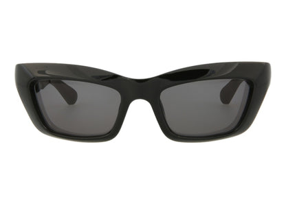 Bottega Veneta Square Sunglasses Black/Grey (BV1182S-30013671-001)