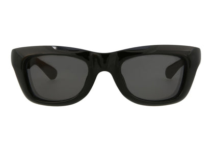 Bottega Veneta Square Sunglasses Black/Grey (BV1183S-30013672-001)