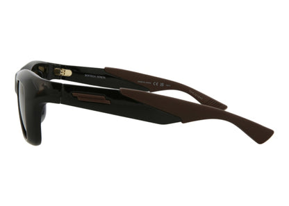 Bottega Veneta Square Sunglasses Black/Grey (BV1183S-30013672-001)