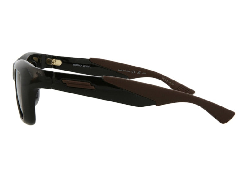 Bottega Veneta Square Sunglasses Black/Grey (BV1183S-30013672-001)