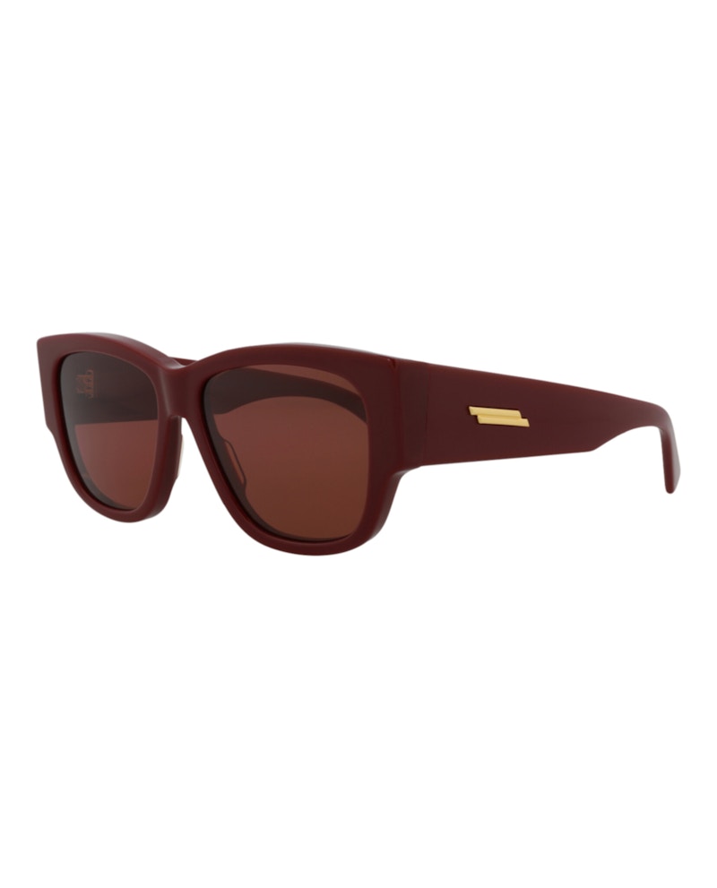 Bottega Veneta Square Sunglasses Burgundy/Red (BV1026S-30008355-003)