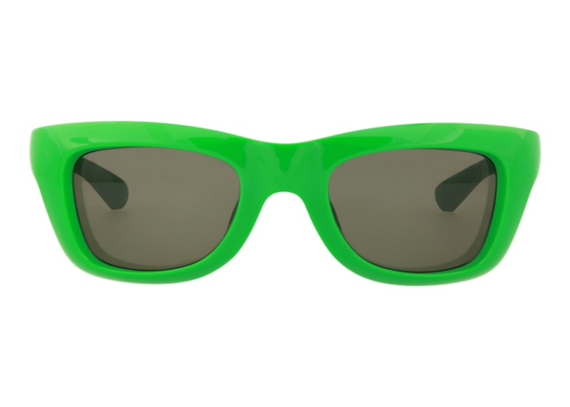 Bottega Veneta Square Sunglasses Green/Green(BV1183S-30013672-003)