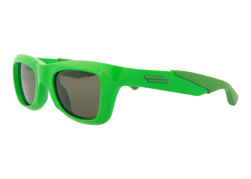 Bottega Veneta Square Sunglasses Green/Green(BV1183S-30013672-003)