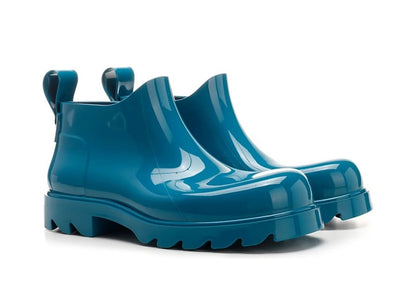 Bottega Veneta Stride Ankle Boots Blue