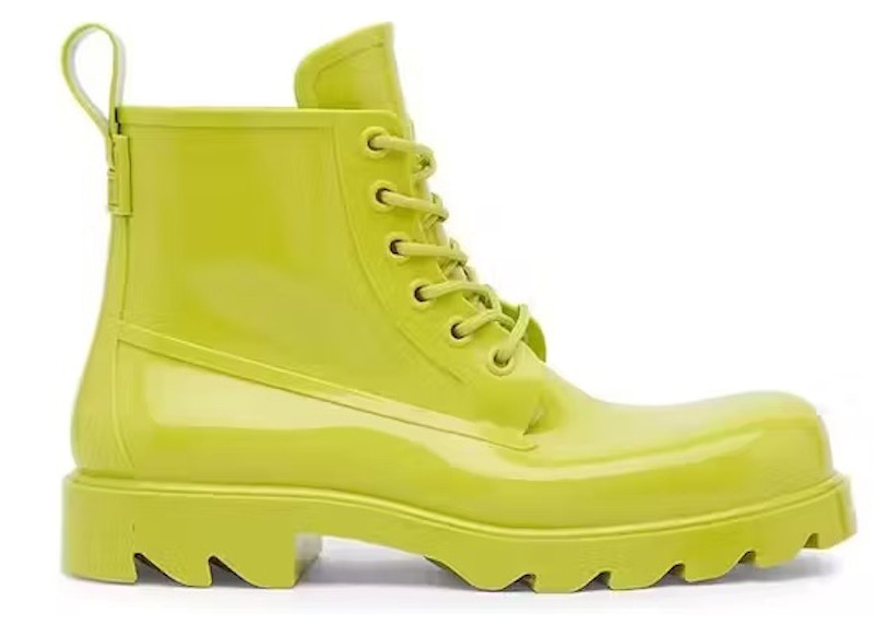 Bottega Veneta Stride Lace Up Ankle Boot Kiwi