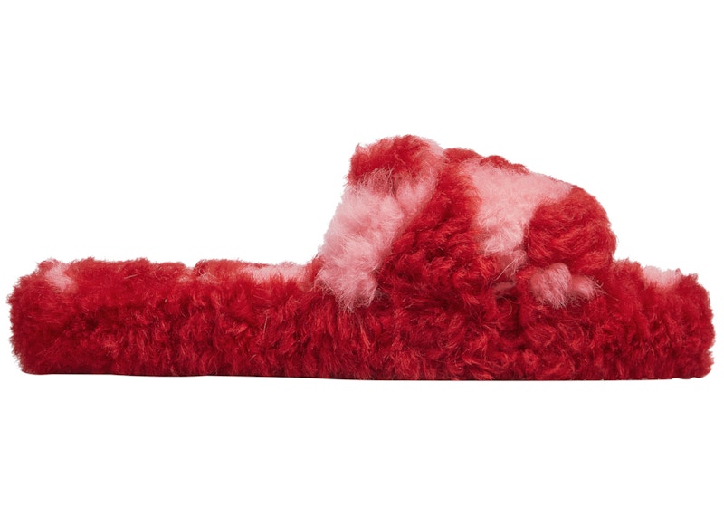 Bottega Veneta Teddy Sandal Red Pink