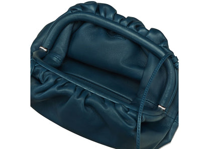 Bottega Veneta The Pouch 20 Butter Calf Deep Blue