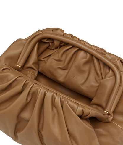 Bottega Veneta The Pouch Butter Calf Camel
