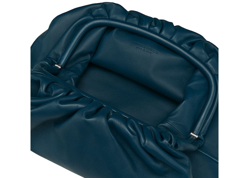 Bottega Veneta The Pouch Butter Calf Deep Blue