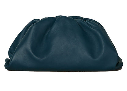 Bottega Veneta The Pouch Butter Calf Deep Blue