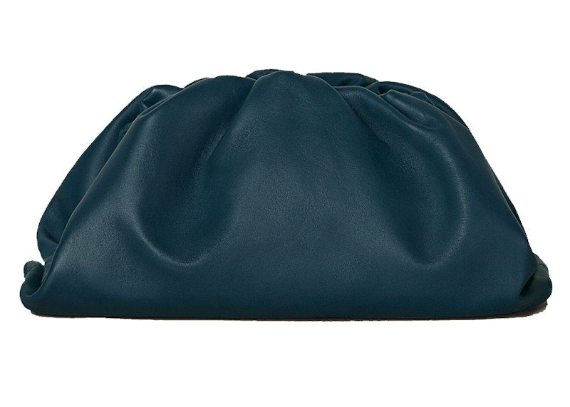 Bottega Veneta The Pouch Butter Calf Deep Blue