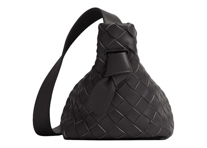 Bottega Veneta Tie Intreccio Black